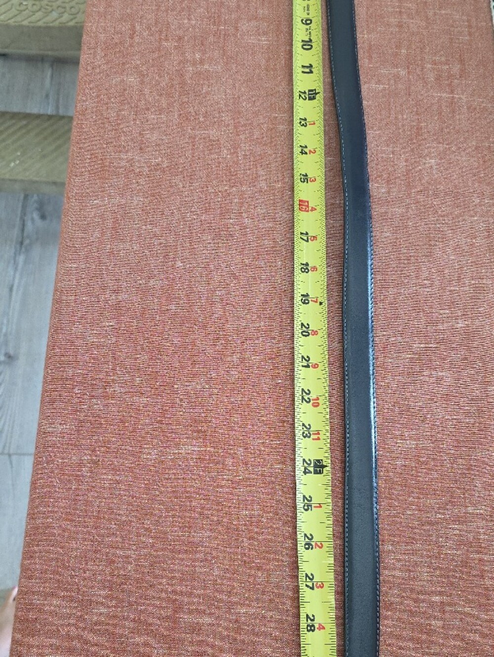 Vintage Brighton Black Leather Strap with Branded Tab - Picture 7 of 11